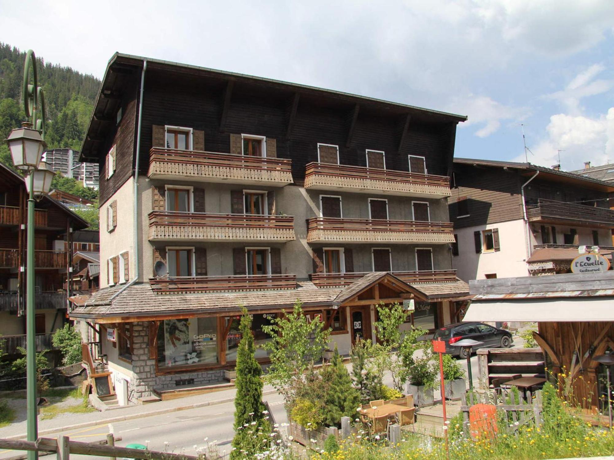 Appartement 3 Pieces Avec Balcon Et Wifi Au Centre De La Clusaz - Fr-1-459-20 Dış mekan fotoğraf